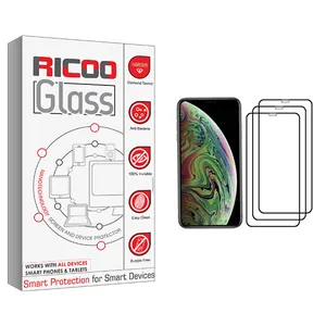 ricoo +HD Screen Protector For Apple iPhone XS Pack Of 3