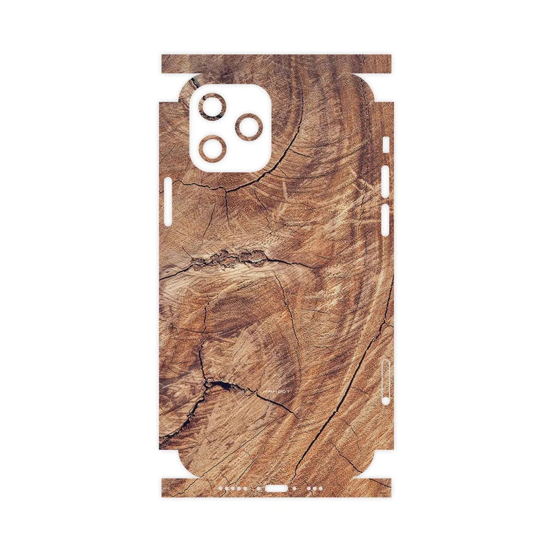 برچسب پوششی ماهوت مدل Wood Texture 5-FullSkin مناسب برای گوشی موبایل اپل iPhone 12 Pro