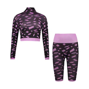 ست نیم تنه و شلوارک ورزشی زنانه ام تی سی مدل 121-4