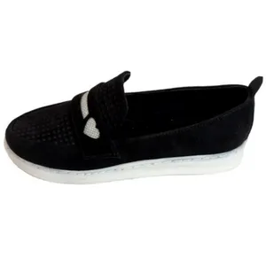 کفش روزمره زنانه مدل قلب رنگ مشکی