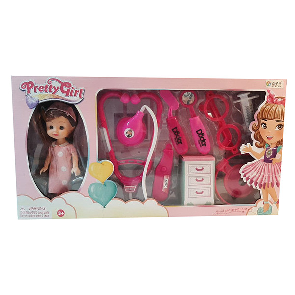 عروسک مدل دکتر کد 658 ارتفاع 22 سانتی متر