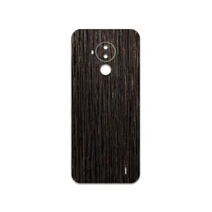 MAHOOT Dark-Gold-Stripes-Wood Cover Sticker for Nokia C30