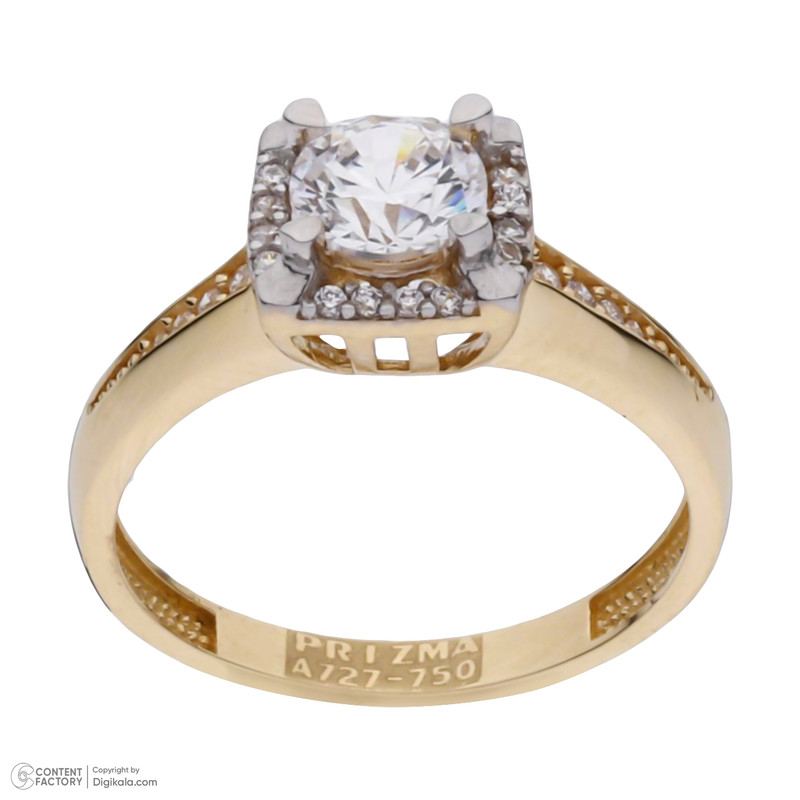 انگشتر طلا 18 عیار زنانه مایا ماهک مدل MR1115 طرح سولیتر