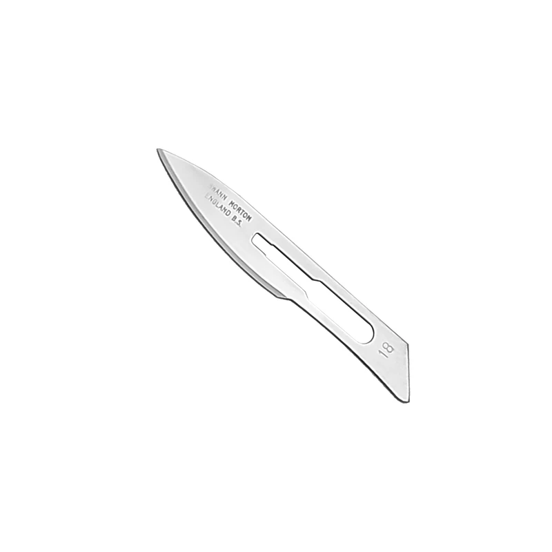 تیغ جراحی استریل سوان مورتون شماره 18 مدل SKJRWQ002369 بسته 6 عددی