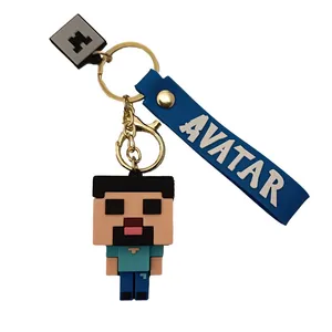 جاکلیدی مدل سیلیکونی طرح ماینکرافت