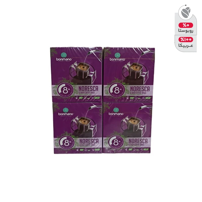 قهوه نورسکا ساشه ای بن مانو - 150 گرم بسته 4 عددی