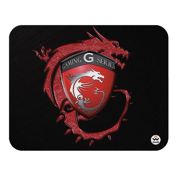 ماوس پد شادیت مدل msi کد01 سایز24*19 سانتی متر
