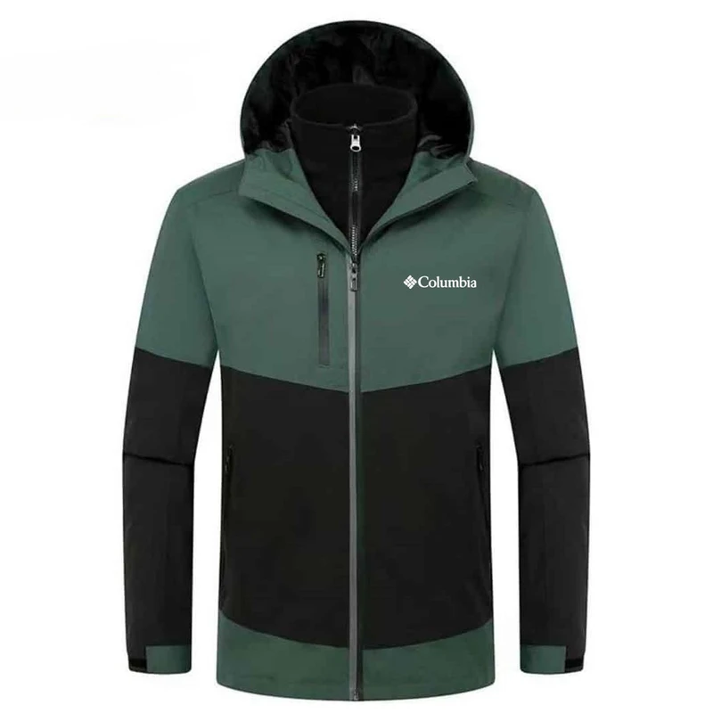 کاپشن کوهنوردی مردانه مدل دوپوش کد CLM-K1