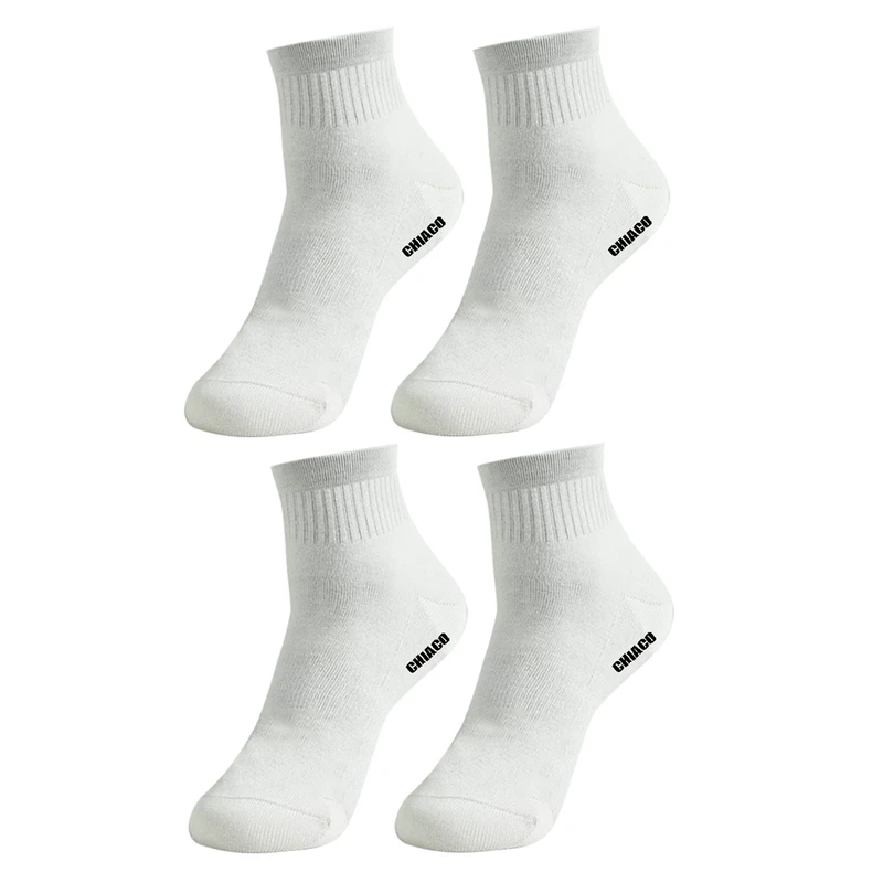 جوراب ساق کوتاه مردانه چیاکو مدل ساده کد 33 بسته دو عددی