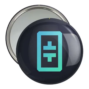 آینه جیبی خندالو طرح ارز دیجیتال تتا  کد 4071