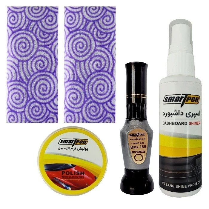 قلم خشگیر بدنه خودرو سربی اسمارت پن مدل BM2185 مجموعه 5 عددی