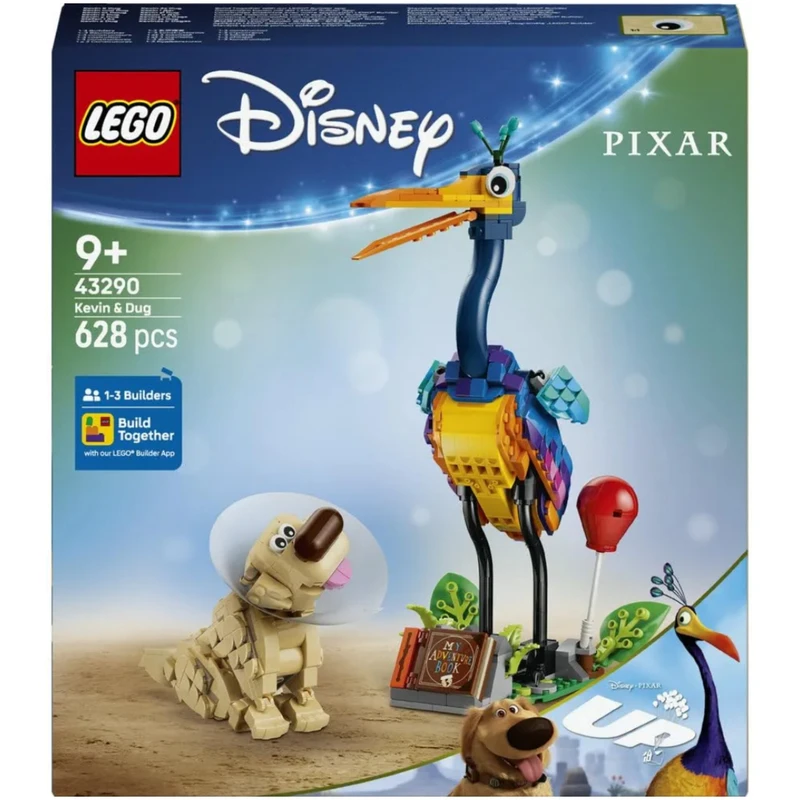 لگو ۶۲۸ تکه سری دیزنی مدل Pixar Kevin & Dug کد 43290