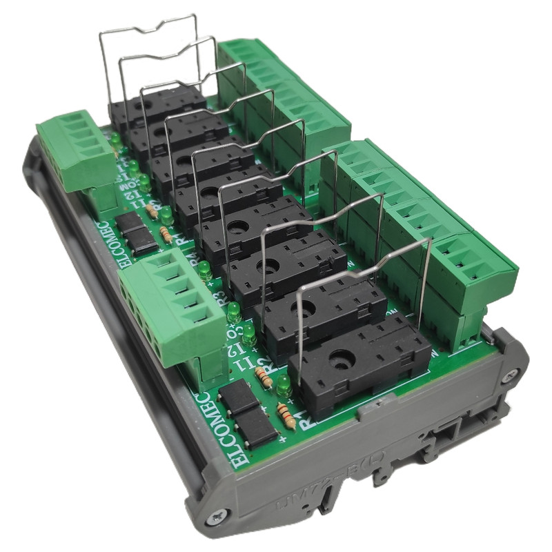 کارت رله اِلکامِک مدل E-RB-FN8