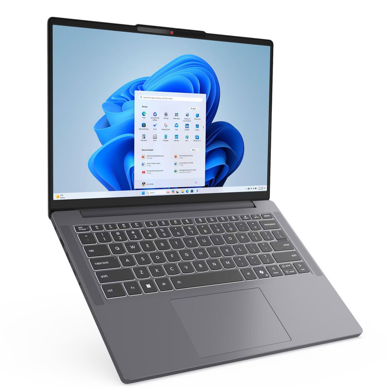 عکس لپ تاپ 14 اینچی لنوو مدل IdeaPad Slim 3 14IRH10-i5 13420H-8GB DDR5 4800MHz-512GB SSD-IPS-W — زاویه و جزئیات 3