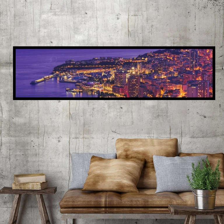 تابلو بکلیت طرح منظره شهر مدل کشیده B-7475