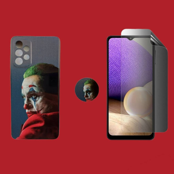 کاور گریفین مدل Joker Collection مناسب برای گوشی موبایل سامسونگ Galaxy A52 4G / A52 5G / A52S به همراه پاپ سوکت و محافظ صفحه نمایش 