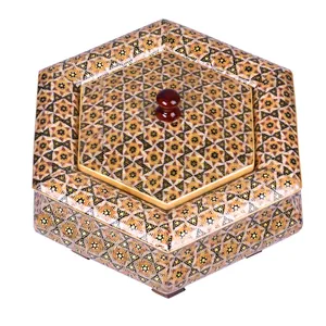 شکلات خوری خاتم کاری مدل شوکران کد Tkh-20
