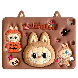 کاور طرح labubu کد 320 مناسب برای تبلت سامسونگ Galaxy Tab A9+ Plus