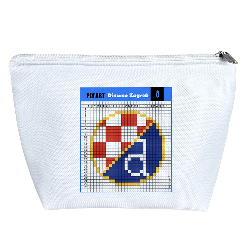 کیف لوازم آرایش دخترانه خندالو مدل تیم دینامو زاگرب  کد 5611