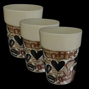 لیوان مدل Coffee بسته 3 عددی 