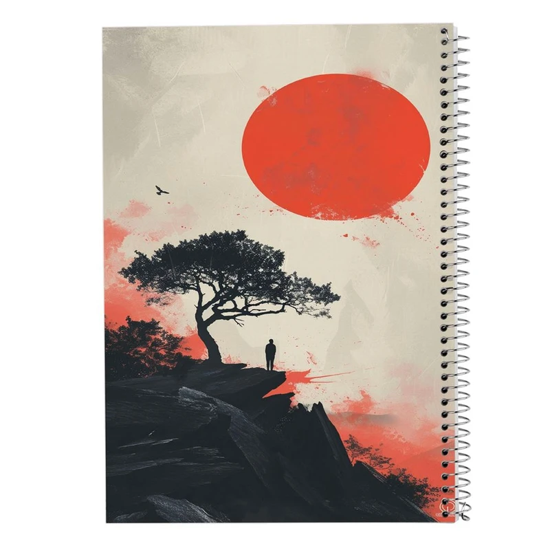 دفتر شطرنجی 50 برگ مدوپد طرح ماه کد DF15465