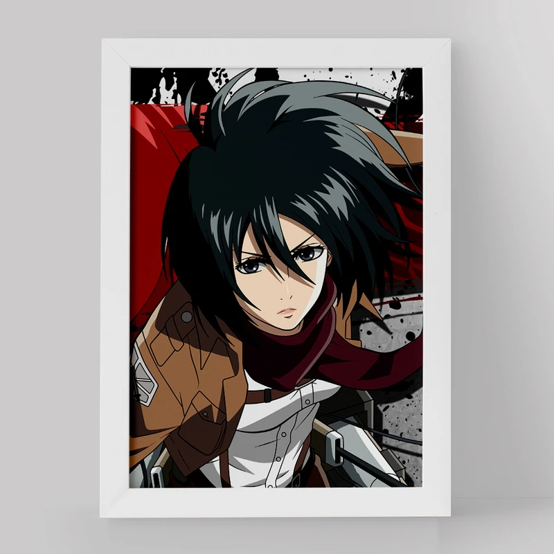 تابلو خندالو مدل میکاسا اکرمن انیمه دختر کد 12150