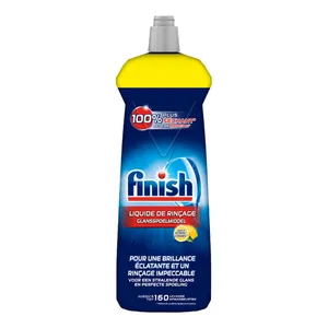 مایع جلادهنده ماشین ظرفشویی فینیش مدل Lemon polish حجم 800 میلی لیتر