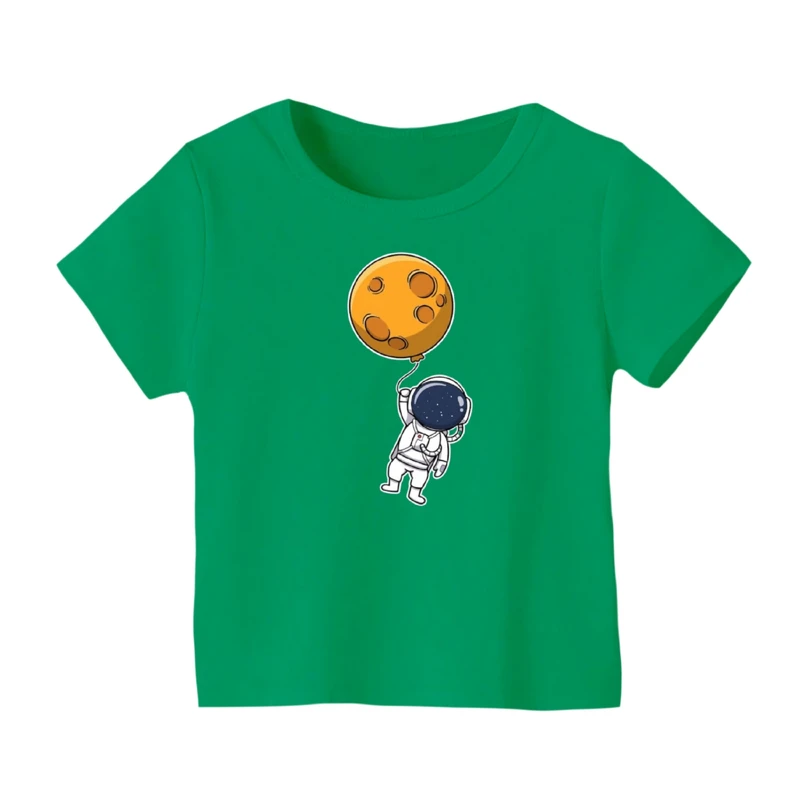 تی شرت آستین کوتاه بچگانه مدل فضانورد کد ۱