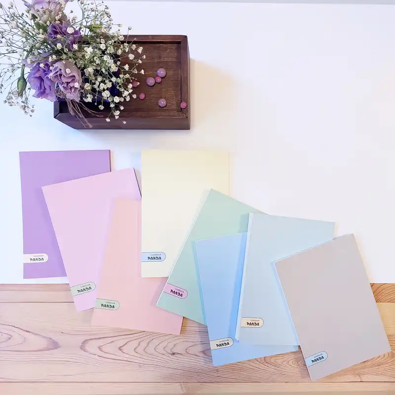 دفتر مشق پاندا مدل پاستلی کد 1300-5