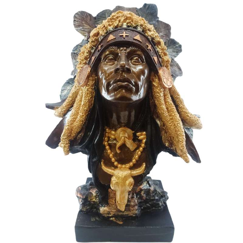 مجسمه مدل سرخ پوست