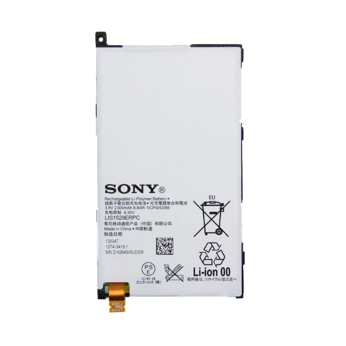 باتری موبایل مدل LIS1529ERPCC ظرفیت 2300 میلی آمپر ساعت مناسب برای گوشی موبایل سونی Xperia Z1 Mini