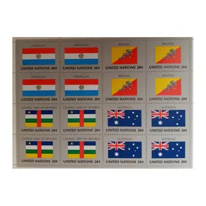 تمبر یادگاری مدل پرچم کد 05 مجموعه 16 عددی