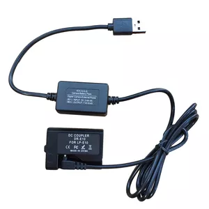شارژر باتری دوربین مدل LP-E10 Power bank USB