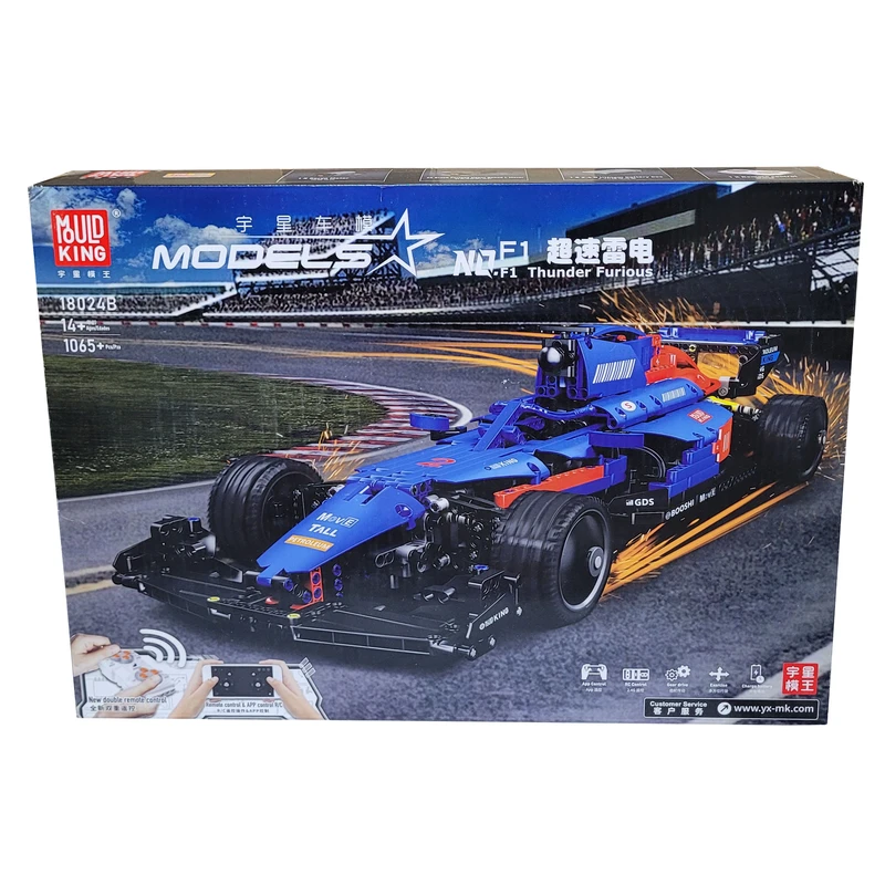 ساختنی مولد کینگ مدل ماشین مسابقه ای فرمول یک کنترلی کد 18024B