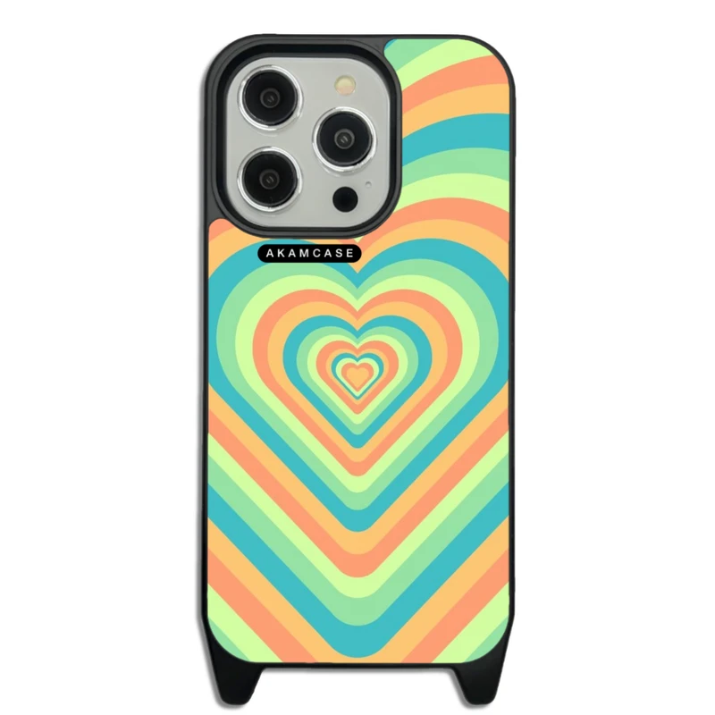 کاور آکام مدل AMCWLA14PRO-HEARTS16 مناسب برای گوشی موبایل اپل iPhone 14 Pro