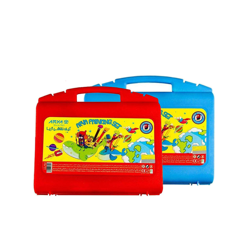 بسته رنگ آمیزی آریا مدل کیفی بسته 2 عددی