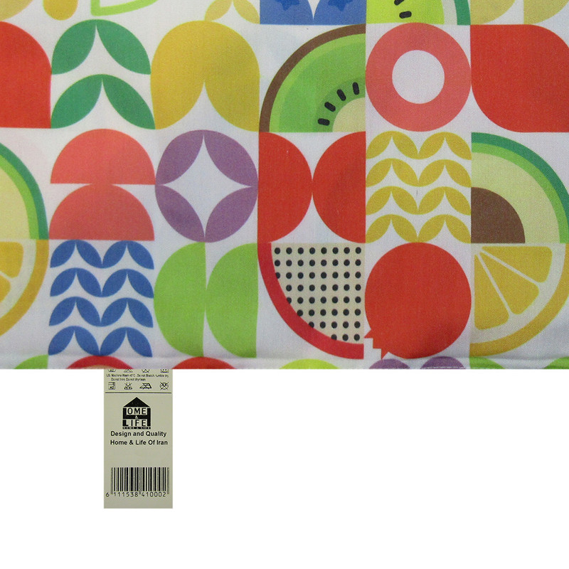 روقوری هوم اند لایف مدل تابان طرح میوه و برگ فانتزی