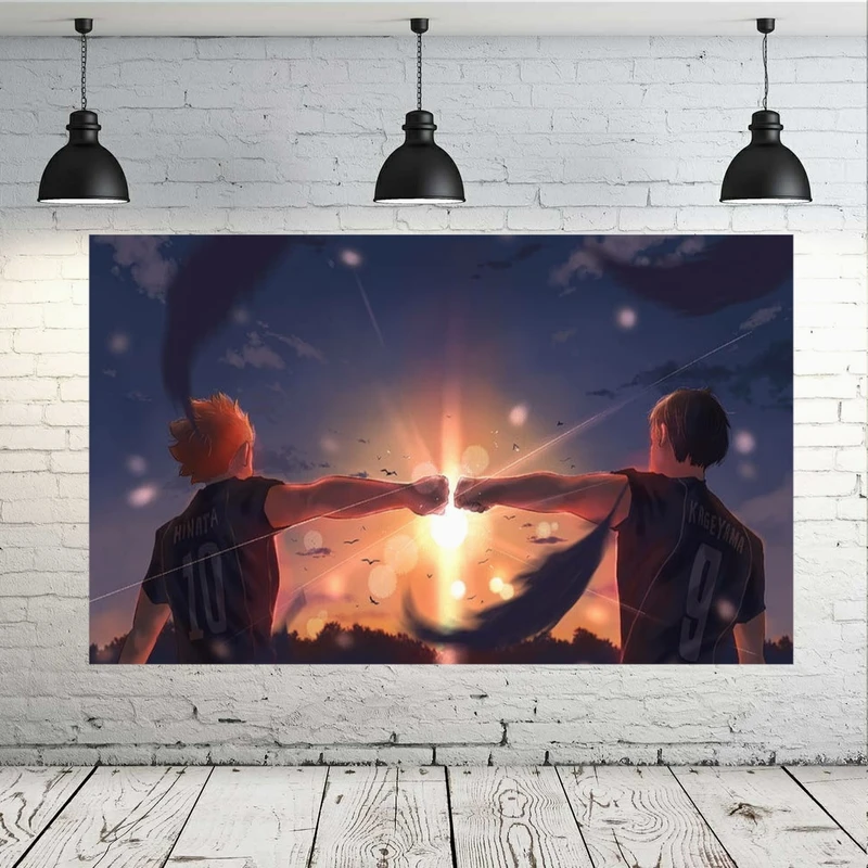 تابلو بوم طرح انیمه هایکیو - Haikyu مدل SDB1505