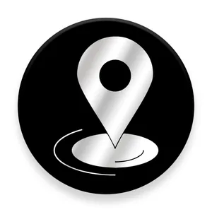 برچسب موبایل مدل Location Icon مناسب برای پایه نگهدارنده مغناطیسی