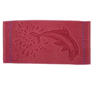 حوله دستی مدل دلفین سایز 20x15 سانتی متر