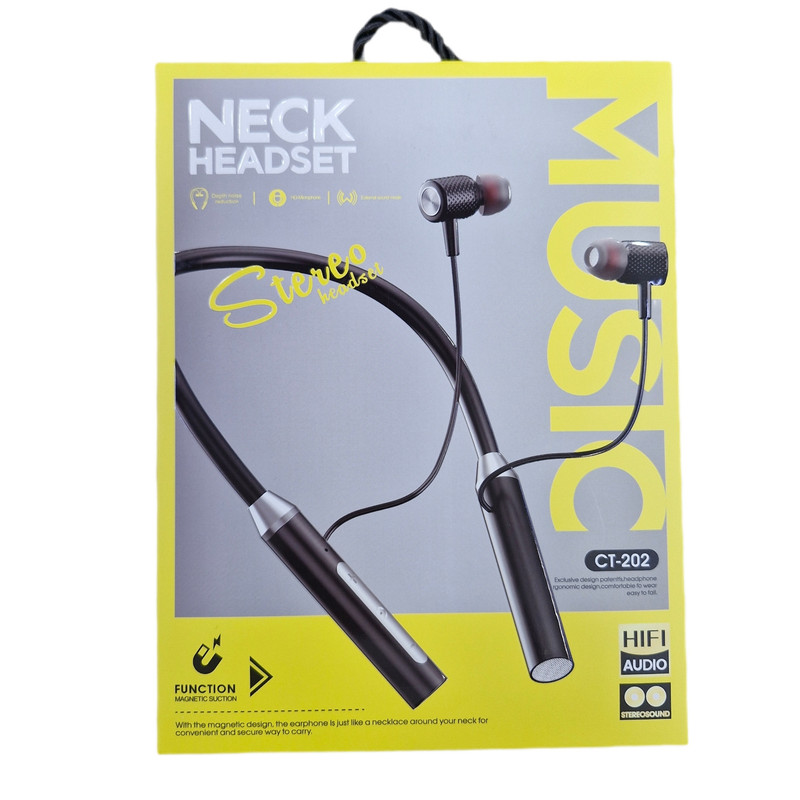 هدفون گردنی بلوتوثی مدل CT-202