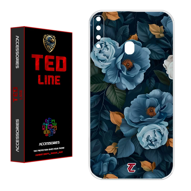 کاور تدلاین طرح گل کد 1227 مناسب برای گوشی موبایل سامسونگ Galaxy A20S