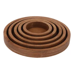 سینی سرو مدل دایره مجموعه 5 عددی