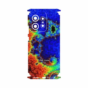 MAHOOT Mathematical Geometric Shape 5-FullSkin Cover Sticker for Motorola Edge 50 Pro