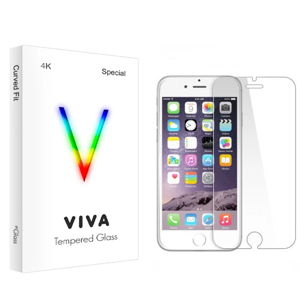 محافظ صفحه نمایش ویوا مدل 4K مناسب برای گوشی موبایل اپل iPhone 6s