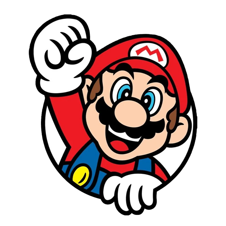 استیکر پارچه و لباس پاد آفرین مدل سوپرماریو کد S1997