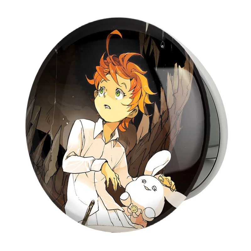 آینه جیبی خندالو طرح اما انیمه ناکجاآباد موعود مدل تاشو کد 12727 