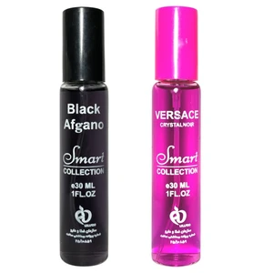 عطر جیبی اسمارت کالکشن مدل Varsace Black Afgano حجم 30 میلی لیتر بسته 2 عددی