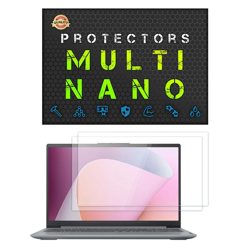 محافظ صفحه نمایش شفاف مولتی نانو مدل X-S2N مناسب برای لپ تاپ لنوو IdeaPad Slim 3 Gen 8 15.6 inch 2023 بسته دو عددی