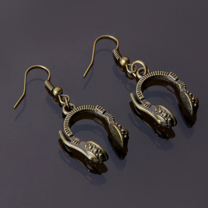 گوشواره دخترانه بازرگانی میلادی کد GZN_111